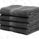 Ariv Collection Premium Bamboo Cotton Bath Towels, $25